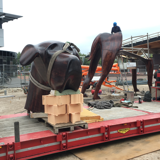 Mannes van staart tot kop